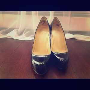 Christian Louboutin Black Rolando Patent